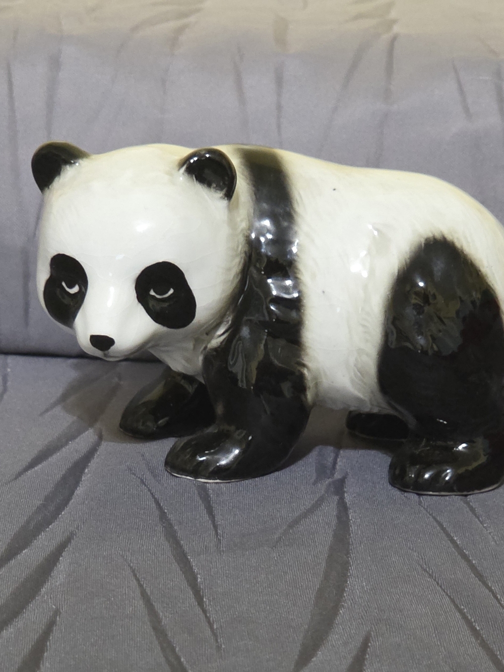 Josef Originals Porcelain Panda Figurine Decorative Accent